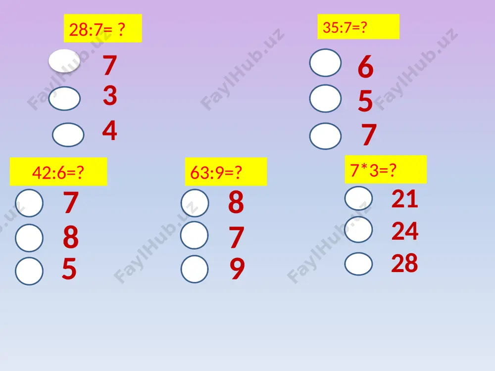 2- sinf matematika mustahkamlash uchun - Page 2