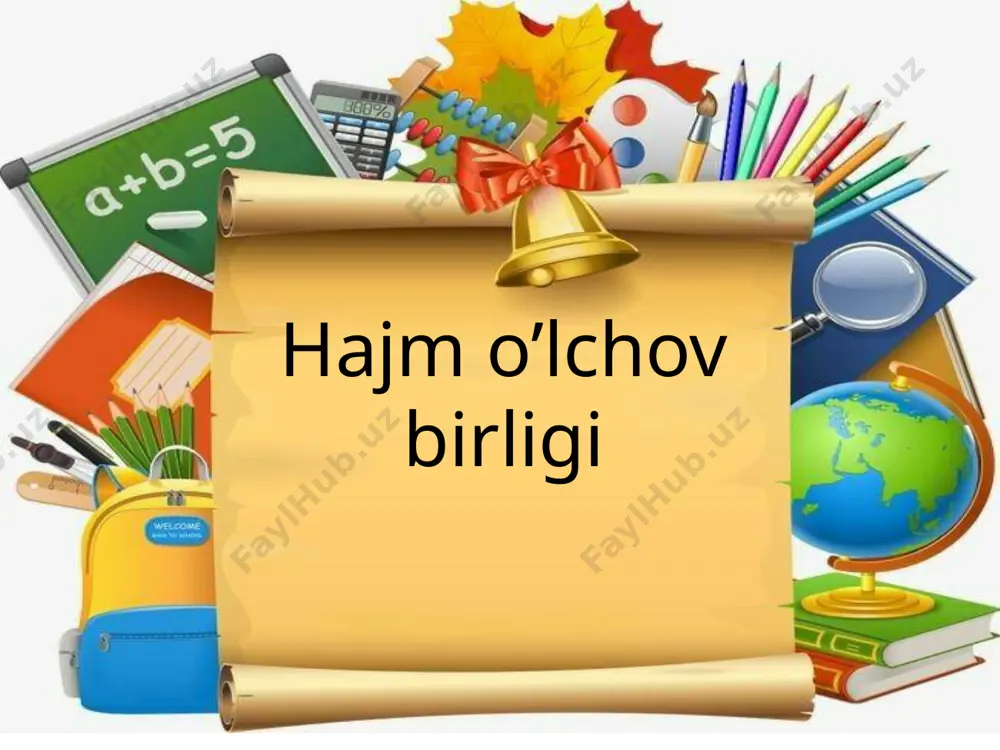urdi. u to‘xtaguncha 3 soat, to‘xtagandan so‘ng yana 2 soat yurdi. otliq to‘xtaguncha necha kilometr va to‘xtagandan so‘ng necha kilometr yurgan? 5-masala 65km 3 h 5-masala 2 h ? km ? km otliq vaqt tezlik masofa oldin 3 h ? km/h bir xil ? km 65 km keyin 2 h ? km 1) 2+3=5 (h) yechish: 2) 65:5=13 (km/h) 3) 13·3=39 (km) 4) 13·2=26 (km) 2) otliq to‘xtaguncha 39 km, to‘xtagandan so‘ng 26 km yurdi. u yo‘lda 5 soat bo‘ldi. agar otliq bir xil tezlik bilan yurgan bo‘lsa, to‘xtaguncha necha soat, to‘xtagandan so‘ng necha soat yurgan? ? h 5-masala ? h 39 km 26 km 5 h otliq vaqt tezlik masofa oldin ? h 5 h ? km/h 39 km keyin ? h 26 km 1) 39+26=65 (km) yechish: 2) 65:5=13 (km/h) 3) 39:13=3 (h) 4) 26:13=2 (h) 6-masala shakllar o‘rniga qaysi sonlarni qo‘yish mumkin? 7 7 8 6 6 …