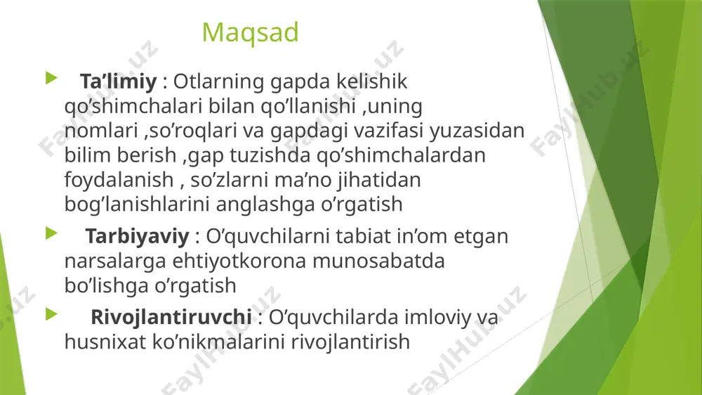 4 - sinf ona tili slayd - Page 2