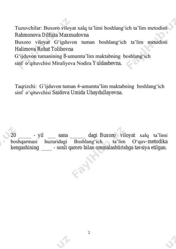r ketma – ket ertakni oʻqiydilar, qolgan oʻquvchilar kuzatib boradilar. qizcha va uyqu bir bor ekan bir yoʻq ekan, uzoq oʻtmishdamas, yaqin zamonda bir qizcha boʻlgan ekan. uning hayollari ham oʻziga oʻxshamagan g‘aroyib ekan. qizchaning bu dunyoda yakkayu yagona yaqini- uning dadasi ekan. dadasi har kuni uzoq oqshomlar unga ertak va rivoyatlar aytib berar, qizcha esa: “tag‘in aytib bering”, - deb tinglashni xush koʻrarkan. dadasining ertaklari hech tugamagani kabi qizchaning yuragi ham ertakka toʻymaskan. ertaklari choʻzilgandan choʻzilar, qizcha esa hech uxlay demaskan. “uxla!, - deyilgan xitobga “uyqum kelmayapti”, - deb xarxasha qilishdan charchamas ekan. ana shunday sirli oqshomlarning birida tuyqus uyquning qanday boʻlishi haqida oʻylay boshlabdi.-dada,dadajon,uyqu qanday odam?u yosh shahzodami,yo oppoq soqollari uzun,oq yaktak kiyib olib,salla oʻragan cholbobomi?-deb soʻrabdi qizcha.-mana shu chiroyli koʻzchalaringni yumsang,uning qanday ekanligini koʻrib-bilib olasan debdi otasi.qizcha otasining javobidan qanoatlanmabdi,uni yana savolga tutibdi: -dada,dadajon,ayta qoling, uyqu yaxshi odammi,yo yomon odam? 5 -albatta,yaxshi odam-da,qizim.u kelsagina odam miriqib uxlaydi,dam …