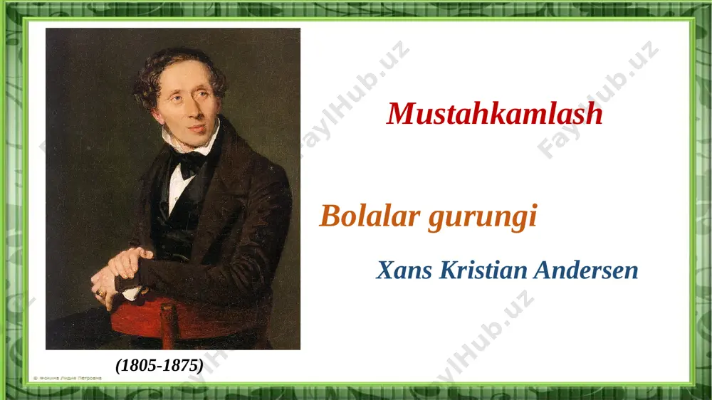 lozim. 3. ogi‘r yuk ko‘targan ayolga yordam berish kerak. 4. tug‘ilgan kunda berilgan sovg‘aning yoqmaganligini aytish shart. 5. bemor kishining holidan habar olish uchun borganda baqirib gapirish kerak. 6. kattalarni ko‘rganda salom berish shart emas. mustaqil topshiriq 1. siz bolalarning o‘zaro suhbatidan qanday xulosa chiqardingiz? 2. o‘zining nasl-nasabi bilan maqtanishni to‘g‘ri deb o‘ylaysizmi? 3. daftaringizga odob-ahloqqa doir maqollarni yozing va yod oling. image1.png image2.png image3.jpeg image4.jpeg image5.jpeg image6.jpeg image7.jpeg image8.jpeg image9.jpeg image10.jpeg image11.jpeg image12.png image13.png image14.png image15.png image16.png image17.jpeg image18.png image19.jpeg image20.png