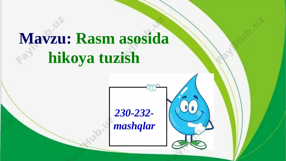 ssiya, 2010-yil, beshinchi uy, v sinf, 1-o‘rin, yettita olma. javobingizni tekshiring harfiy ifoda arab raqami rim raqami xxi asr xii sessiya v sinf ikkinchi qator beshinchi uy yettita olma 2021-yil 2010-yil 1-o‘rin 231-mashq. rasm asosida o‘rtog‘ingiz bilan suhbat-lashing. nutqingizda mashg‘ulotlarning narxi va miqdorini bildiruvchi so‘zlarni qo‘llang. mustaqil topshiriq 232-mashq. dunyodagi yetti mo‘jizasi haqida sonlar qantnashgan 3 ta gap tuzing va yozing. videorolikni tomosha qiling. image1.jpeg image2.jpeg image3.jpeg image4.jpeg image5.jpeg image6.jpeg image7.png image8.png