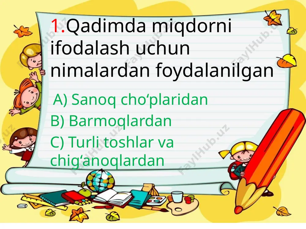 ona tili va o'qish savodxonligi test - Page 2