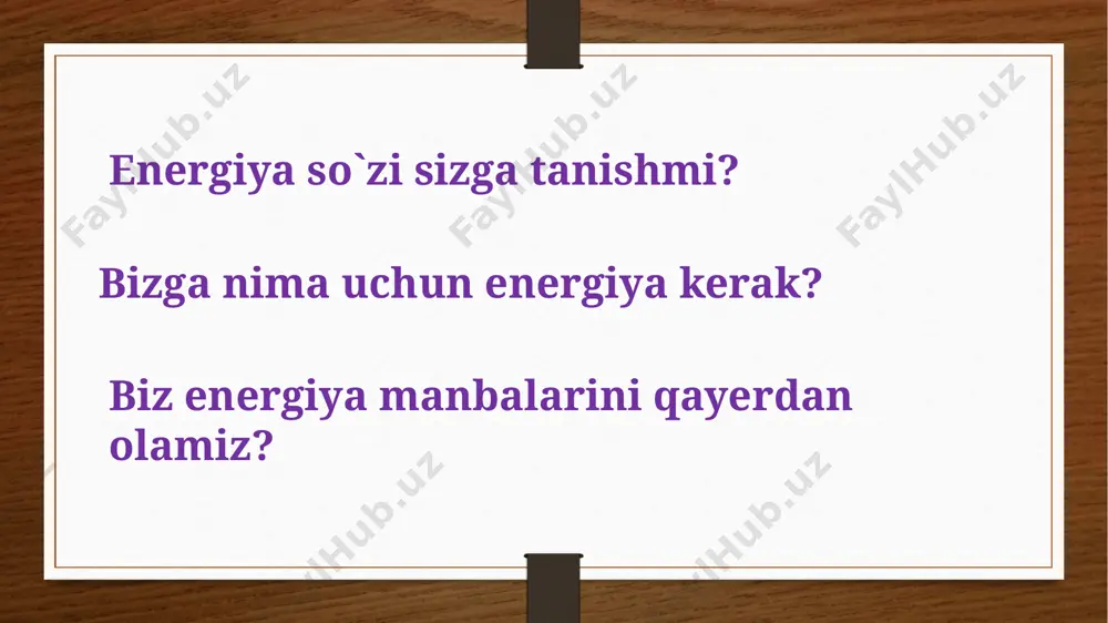 energiya nima - Page 2