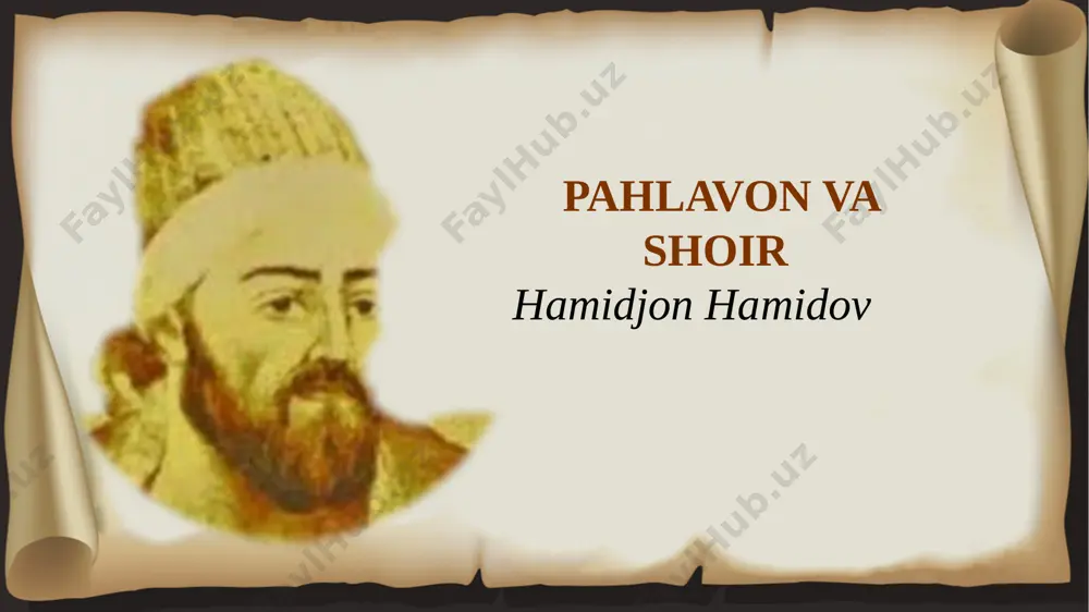 kun maydonda yolg‘iz o‘g‘limning qo‘lini baland qilgin», — deb nola chekayotgan ekan. mahmud bu xotin sulton saroyidagi pahlavonning onasi ekanligini sezibdi. ertasi kuni kurash maydonida mahmud o‘zini juda zaif va lapashang qilib ko‘rsatibdi. yosh bahodir ikki-uch davradan keyinoq mahmudni chirpirak qilib ko‘tarib uribdi. sulton bu g‘alaba sharafiga katta ziyofat beribdi. tantanalardan so‘ng hokim boshchiligida arkoni davlat: barcha xizmatkorlar, mehmonlar fillarga minib o‘rmonga — ovga jo‘nashibdi. changalzorlar orasidan ketayotganda bexosdan sulton taxtiravoni o‘rnatilgan fil botqoqqa botib qolibdi. ko‘p urinishibdi, filni loydan chiqaza olishmabdi. shunda mahmud xizmatkorlarga filning oldingi oyoqlari orasini kovlab bo‘shatishni buyuribdi. shunday qilishibdi. bo‘shliqqa katta bir kundani tashlabdilar. mahmud ana shu kunda ustiga tushib, fil oyoqlari orasiga yelkasini qo‘yib, bir zo‘r bilan ikki oyog‘ini botqoqdan bo‘shatibdi, fil o‘zini o‘nglab, halokatdan qutulibdi. hamma mehmonning qudratiga ofarinlar aytibdi. ovdan so‘ng yana ziyofat boshlanibdi. gap orasida sulton mahmuddan: — kecha maydondagi zaifligingiz bilan bugungi ja- soratingizni qanday tushunsa bo‘ladi? — deb so‘rabdi. …