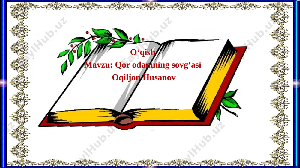 qor odamning sovg`asi - Page 2