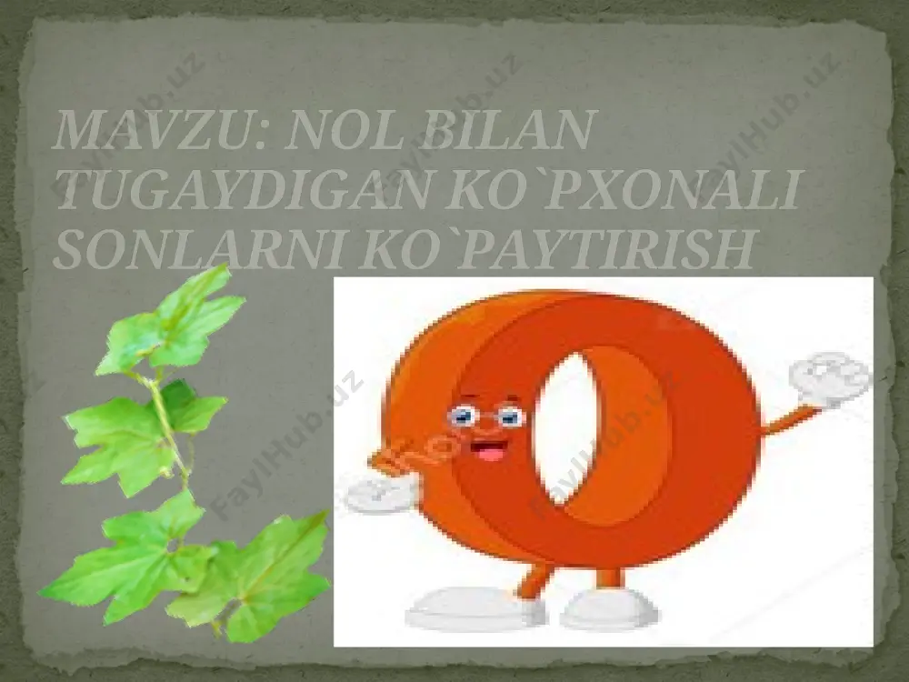 nol bilan tugaydigan ko`pxonali sonlarni ko`paytirish - Page 2