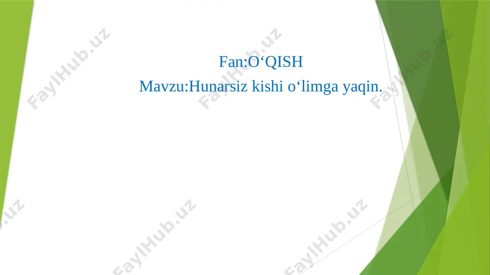oshlayversin,-debdi. savollar: 1.o‘tinchining qizi podshohga qanday shart qo‘ydi ? 2.qiz shartini sovchilar qanday tushunishibdi ?podshohchi ? o‘zingiz qanday tushunasiz ? so‘zli tassavvur mashqi birorta so‘z olinadi.o‘quvchilar bu so‘zni eshitganlarida xayollariga keladigan boshqa so‘zlarni tez yozishlari kerak bo‘ladi. masalan:hunarlar 1.gilamdo‘z 2.etikdo‘z shu tariqa berilgan vaqt ichida qaysi o‘quvchi ko‘proq so‘z yozgan bo‘lsa baholanib rag’batlantiriladi. uyga vazifa: o‘qib o‘rganib kelish.