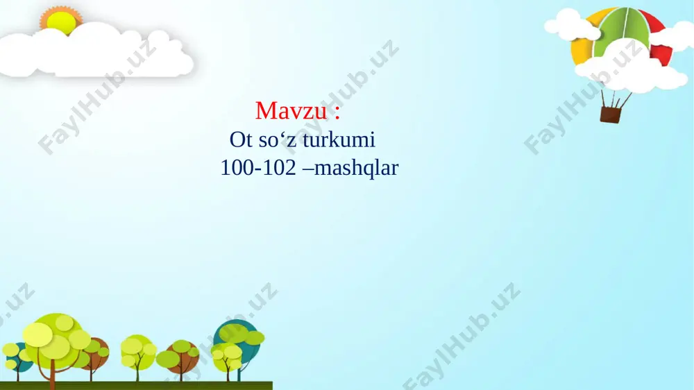 ona tili 4 - sinf 11 noyabr 100-102 mashqlar - Page 2