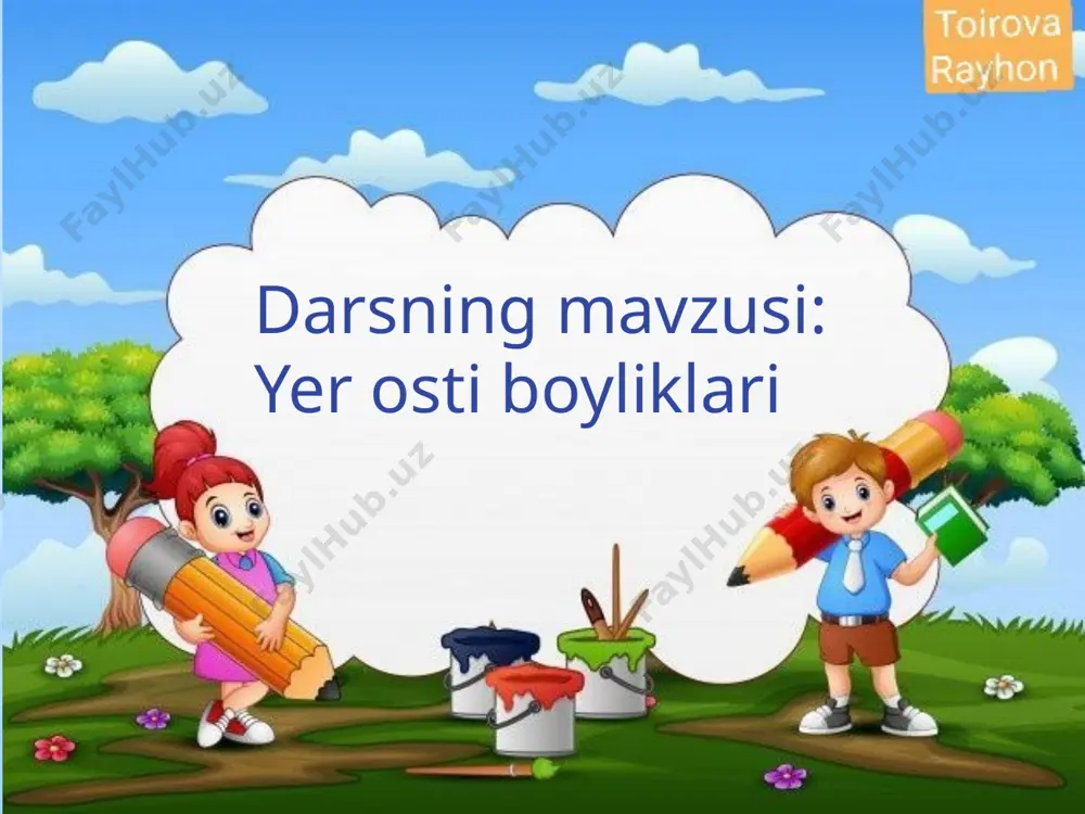 4- sinf tabiatshunoslik yer osti boyliklari - Page 2