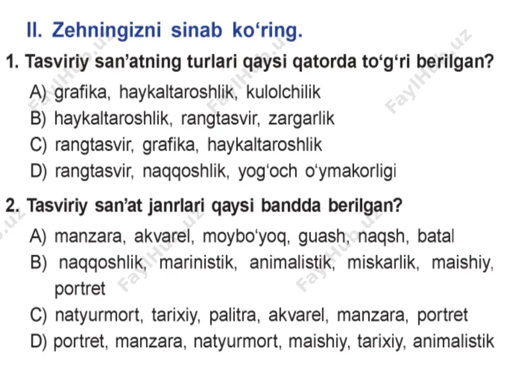 tasviriy san`at - Page 2