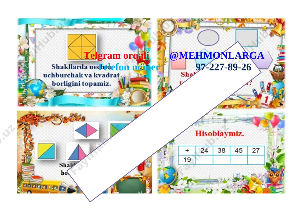 2-sinf mmatematika tarqatmasi 2-chorak 2021-2022.pptx(1) - Page 2