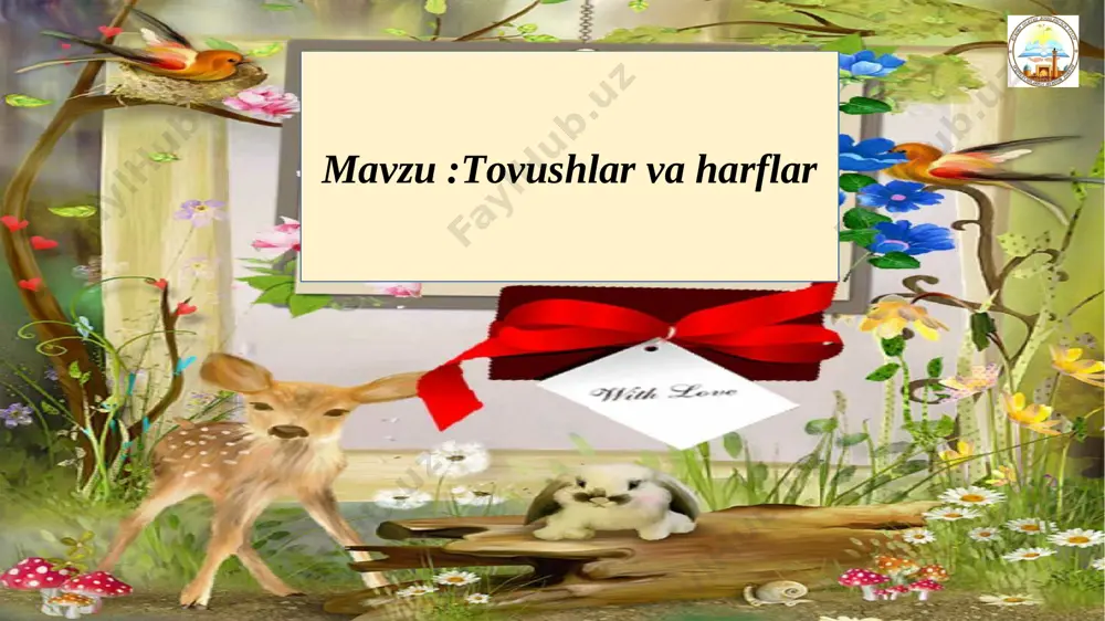 lan d) belgilar bilan 3. tildagi tovushlar nechta harf bilan ifodalanadi? 29 ta b) 30 ta d) 28 ta 4. mard –mart so‘zlari qaysi tovush orqali farqlanyapti? a) m-n b) a-o d) d-t uyga vazifa 6-mashq image1.jpeg image2.jpeg image3.jpeg image4.jpeg image5.png image6.png image7.jpeg image8.jpeg image9.png image10.jpeg