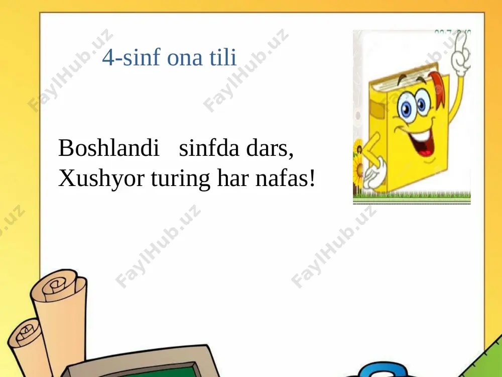 4-sinf ona tili 5-dars - Page 2