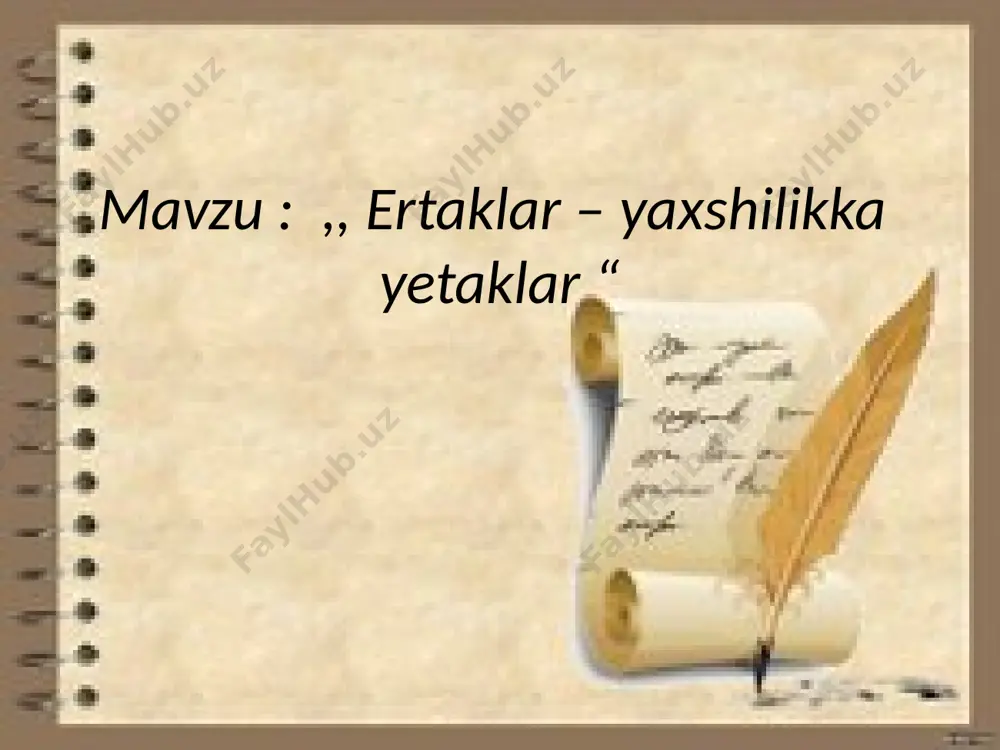 ertaklar-yaxshilikka yetaklar - Page 2