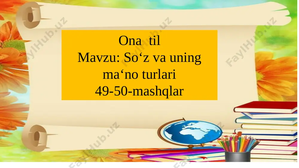 4-sinf ona tili 8-oktabr - Page 2