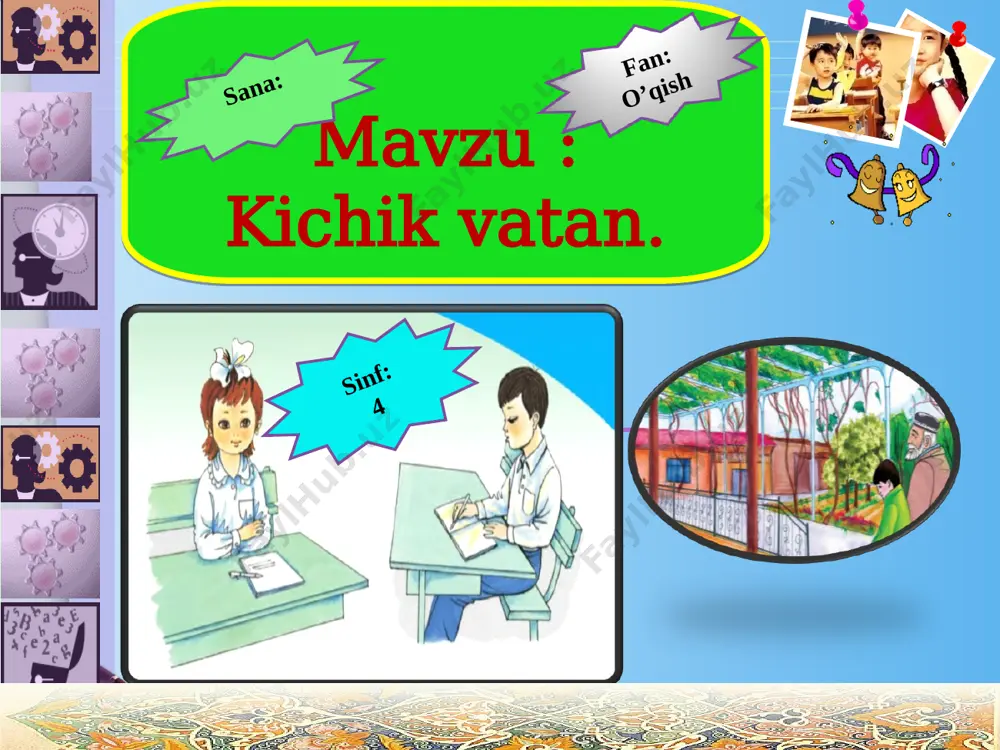 rali jo‘rayev o‘shanda uchinchi sinfda o‘qirdim. biz oilamiz bilan boshqa qishloqqa ko‘chadigan bo‘ldik. ko‘chishimizdan bir kun oldin akam bilan otam mollarni haydab, yangi uyimizga ketishdi. ularga itimiz ham ergashdi. ko‘chamiz, degan kundan buyon bobomda qanday- dir bezovtalik boshlandi. u kishining ranglari o‘zgarib, biroz g‘amgin bo‘lib qoldilar. ertaga ko‘chamiz, degan kuni bobomda umuman halovat bo‘lmadi. buvimning aytishlaricha, tuni bilan bezovta bo‘lib, uxlamay chiqibdilar. www.themegallery.com uydagi qolgan-qutgan narsalarni yig‘ishtirib, tugunlarga bog‘lab, kichik qutilarga joylagach, bobom fotihaga qo‘shib tilovat qildilar. bobomdagi xomushlik fotihadan so‘ng bir lahza hammamizni chulg‘agandek bo‘ldi. birozdan so‘ng bobom aytgan shoyim tog‘a mashinasida yetib keldi. bobom mendan boshqa hammani mashinaga chiqishga taklif qildi. yuklarni ortib bo‘lganimizdan so‘ng buvim bilan eng kichik ukam kabinaga joylashdi. qolganlar mashinaning kuzoviga chiqishdi. — yaratgan egam hamrohlaring bo‘lsin. sog‘-omon yetib olinglar! — bobom fotiha berdilar. bobom bilan huvullagan hovlida yana birpas qoldik. bobom bog‘imizdagi daraxtlarga, ishkomga, hovli etagidagi shiyponchaga, molxona va bostirma tomonlarga qarab yana …