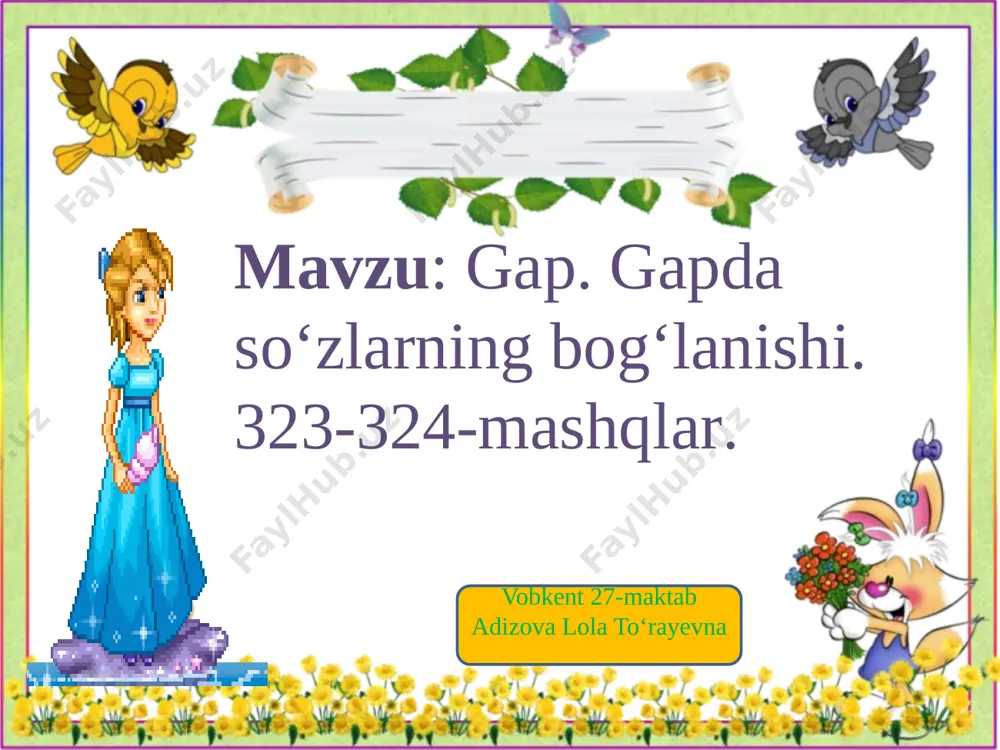 323-324-mashqlar. 2-sinf. - Page 2