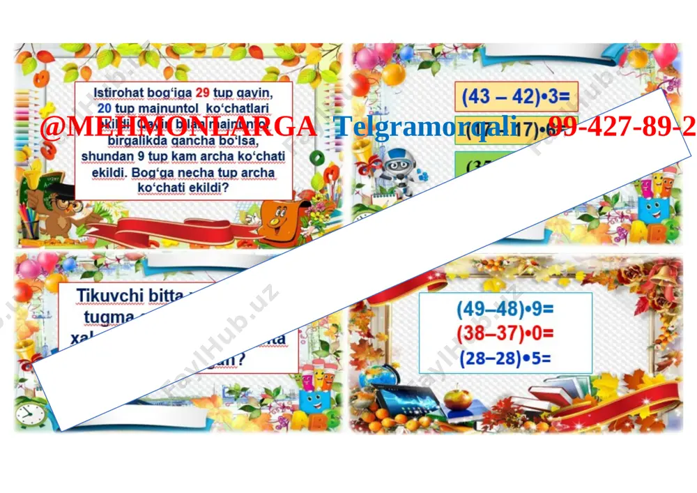 2-mmatematika tarqatma 3-chorak 2021 uchun - Page 2