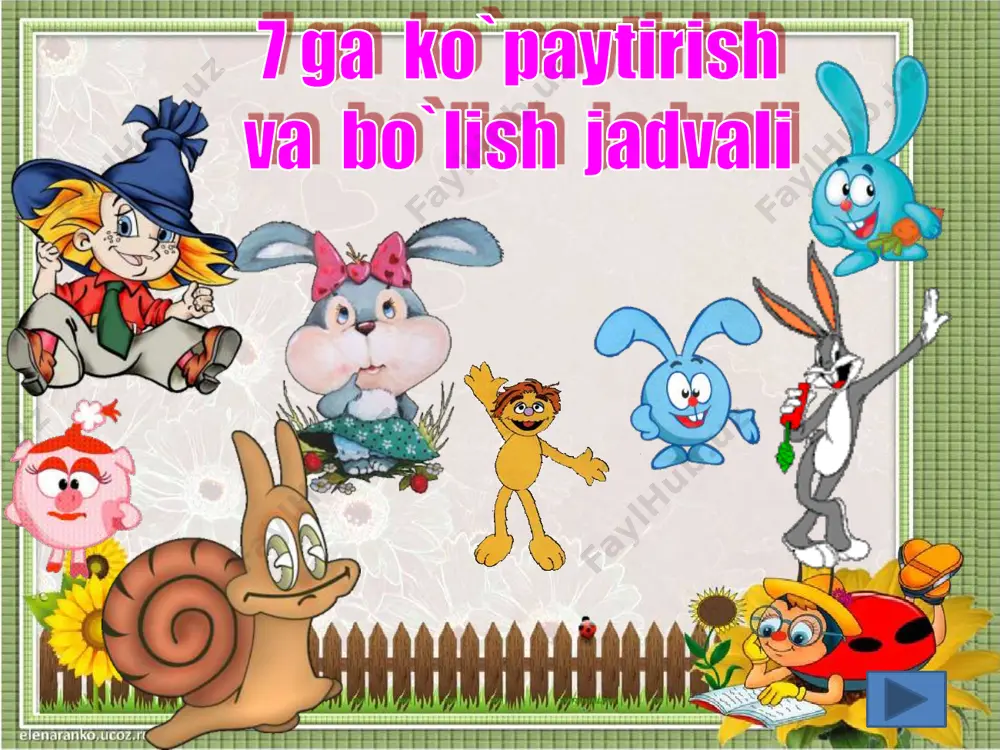 da arifmetik amallarni yozma bajara oladi; dars turi: yangi tushuncha berish. metodi: aqliy hujum , mustaqil ish.. jihozi: mavzuga oid ko’rgazma, tarqatmalar, test savollari. darsning borishi. i.tashkiliy qism. salomlashish, davomotni aniqlash, `o`quvchilarni o`quv qurollarini nazoratdan o`tkazish, aylanma daftarlarni almashtirish. ii. otgan mavzuni so’rash va mustahkamlash. o`tilgan darsda “takrorlash ” yuzasidan savol-javob o`tkazish, uy vazifasini bajarilishini tahlili o`tkazilib no`to`g`ri bajarilgan misollar yuzasidan ko`rsatma beraman. iii yangi mavzu bayoni: quyidagi misollarga qaraymiz va birgalikda bajaramiz jadvalni to’ldiring quyidagi masalaga qaraymiz va birgalikda bajaramiz o’tilgan mavzuni takrorlash vazifa dars so`ngida o`quvchilarning ishtirokiga ko’ra baholari e`lon qilinadi va rag’batlantiriladi. dam olish daqiqasi yakunlovchi xulosa biz buyuk yurt osmonida go’zal kamalak, barkamol avlod bo’lmoq eng ezgu tilak. etiboringiz uchun raxmat