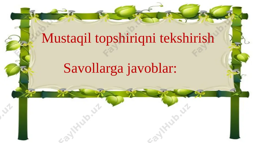 ixtiozavr, kit, kashalot, baliq kabi suv hay-vonlari, turli suv o‘tlarining qoldiqlari yig‘ilib borgan. ular loyqalar bilan ko‘- milgan. bir necha million yillar davomida chirindi qatlamlar neftga aylangan. ba’zi dengiz va ko‘llar-ning suvi qurib, ko‘milib ketgan. shuning uchun neft konlari yer sharining quruqlik qismida ham uchraydi. odatda, neft bor joyda tabiiy gaz ham bo‘ladi. suyuq holatdagi neft bug‘lanib , yer ostining yoriqlarida yig‘ilib borgan. shu tariqa tabiiy gaz hosil bo‘lgan. tuzsiz ovqatning bemaza bo‘lishini bilasiz. non mahsu-lotlariga ham tuz qo‘shiladi. daryo va ko‘l suvlarida ham tuz bo‘ladi. oziq-ovqat va ichish uchun yaroqli bo‘lgan suv tarkibidagi bunday tuzlar osh tuzi deb ataladi. osh tuzi qayerdan olinadi? ma’lumki, dengiz suvi sho‘r bo‘lib, osh tuziga boy bo‘la-di. qadimdan uzoq davrlar davomida dengiz suvlari bug‘ lanib, tubida osh tuzi yig‘ilib borgan. ba’zi dengiz va ko‘llarning suvi butunlay qurib, o‘rnida tuz konlari paydo bo‘lgan. o‘zbekiston hududida ham yirik osh tuzi konlari mavjud. ular qayerlardan qazib olinadi? …