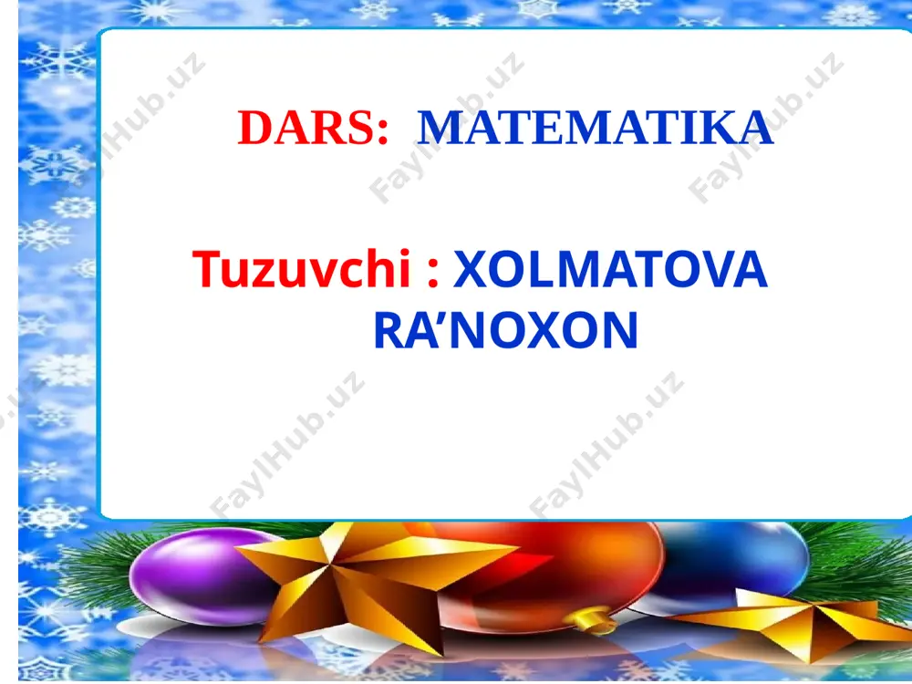 fik test a b s d 1 2 3 4 5 grafik test grafik test a b s d 1 2 3 4 5 grafik test a b s d 1 2 3 4 5 darsni yakunlash rag’batlantirish uyga vazifa: 429 - 430 - misollar e’tiboringiz uchun rahmat! audio1.wav image1.jpeg image2.jpeg image3.jpeg image4.gif image5.wmf image6.gif image7.gif image8.gif image9.jpeg image10.jpeg image11.jpeg image12.jpeg image13.png image14.jpeg image22.png image23.png image15.png image16.gif image17.png image18.png image19.png image20.jpeg image21.jpeg image24.jpeg image25.jpeg image26.jpeg image27.jpeg image28.png image29.png image30.png image31.jpeg image32.jpeg image33.jpeg image34.gif image35.jpeg image36.jpeg image37.jpeg image38.jpeg image39.gif