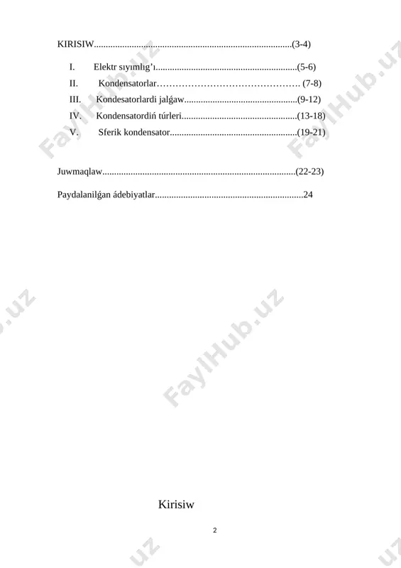 al mashqalası esaplanadı. kurs jumısınıń maqseti: bılım berıw orınlarında elektr siyimliliq interferenciyası temasın oqıtıwda zamanagóy oqıtıw usılları - interaktiv usıllar, innovciyalıq texnologiyalar ornı hám áhmiyeti kútá úlken bolıp tabıladı. pedagogikalıq texnologiya hám olardıń tálimde qollanılıwına tiyisli bilimler, tájiriybe studentlerdi bilimli hám jetik ilmiy tájriybege ıyelewlerin támiyinleydi. innovciyalıq texnologiyalar pedagogikalıq process hám de oqıtıwshı hám student iskerligine jańalıq, ózgerisler kirgiziw bolıp onı ámelge asırıwda tiykarınan interaktiv usıllardan paydalanıladı. kurs jumısınıń wazıypası: studentlerdi kún sayın asıp baratırǵan informaciya -tálim ortalıǵı sharayatında ǵárezsiz túrde iskerlik kórsete alıwǵa informaciya aǵımınan aqılǵa say paydalanıwǵa úyretiwden ibarat esaplanadi. onıń ushın olarǵa úzliksiz túrde ózbetinshe islew múmkinshiligi hám sharayatın jaratıp beriw zárúr. kurs jumısınıń ámeliy áhmiyeti: elektr siyimliliq interfereciyası temasın oqıtıwda, zerikarli sabaqlar ornına sabaqlardı shólkemlestiriwge juwapkershilik menen jantasatuǵın, kásiplik bilgir, metodikalıq uqıpǵa iye, juwapkerli, zamanagóy, interaktiv pedagogikalıq texnologiyanı jetilisken ózlestirip alǵan, innovatsiyalar tiykarında tálimdi payda ete alatuǵın oqıtıwshılarǵa talap asıp barıp atır. tálimde materiallıq baza, standart, …