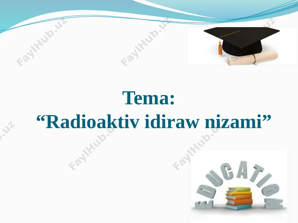 igin xarakterlewshi fizikaliq shamalardiń biri yarim idiraw dawiri dep ataladi. ol t háribi menen belgilenedi. radioaktiv idiraw nizami tómendegi formula menen aniqlanadi. jane bir shama derek aktivligi (a) yamasa 1 s ta idirawlar sanina aytiladi. aktivliktiń si sistemasinda birligi bekkerel (bk) dep qabil etilgen. radioaktiv elementler haqqinda tártip nomeri 83 ten ulken bolgan elementler izotoplariniń barliģi radioaktiv esaplanadi. tábiyiy radioaktiv elementler ádette tórt qatarda jaylastiriladi. taza temani bekkemlew. 1- tapsirma sorawlar 1. radioaktivlik qubilisin kim aniqladi? 2. radioaktiv nurlar degen ne? 3. radioaktiv idiraw degen ne? 4. radioaktiv idiraw nizami formulasin kórsetiń. juwaplar 1. radioaktivlik qubilisin birinshi ret fransuz fizigi a. bekkerel 1896-jili tajiriybede aniqladi 2.radioaktivlik qubilisinda aniqlanģan nurlar radioaktiv nurlar dep ataladi. 3.yadroniń radioaktiv nur shiģariw menen basqa yadroģa aylaniwi radioaktiv idiraw dep ataladi 4. 2-tapsirma kesteni toltiriw bilemen bilgim keledi bildim radioaktiv idiraw haqqinda bilesizbe. hazirgi payitta radioaktiv elementlerdin qollaniliwi haqqinda biliwdi qa’leysizbe? radioaktiv idiraw nizamin bilip aldin’izba? …