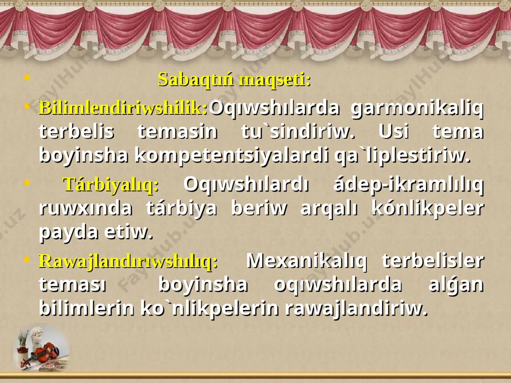 dı. quyash – planetalar sistemasınıń orayındaǵı jaqtılıq deregi. planetalardıń barlıǵı óz orbitası boylap quyashtı aylanadı. sol deneler sıyaqlı jer de óziniń tábiyǵıy joldası ay menen quyashtı aylanadı. jer quyashtı 365 sutka yaǵnıy 1 jıl dawamında bir ret tolıq aylanadı. al ay jer átirapında 27 sutka, yaǵnıy 1 ay dawamında bir ret tolıq aylanadı. (anıq etip aytatuǵın bolsaq, 27 sutka 7 saat 43 minut).ay jer átirapında aylanıp quyash penen jer arasına túsip qalsa, quyash tutılıwı júz beredi. (1 – súwret). sebebi, ay quyashtan keletuǵın nurlardı jawıp turadı hám jer betinde saya yamasa yarım saya payda etedi. jerdiń aydan payda bolǵan saya jerlerinde quyashtıń tolıq tutılıwı jerdiń sırtında aydan payda bolǵan yarım sayalarında quyashtıń tolıq emes tutılıwı júz beredi. quyashtıń óziniń tolıq tutılıwı waqtında «quyash tajı» n baqlaw múmkin. bul waqıtta kúndiz jaqtılıq júdá tómenleydi. jer qarańǵılanıp, aspanda eń jaqtı juldızlar menen planetalardı kóriw múmkin. al ay ózinen jaqtılıq shıǵarmaydı. ol quyash …