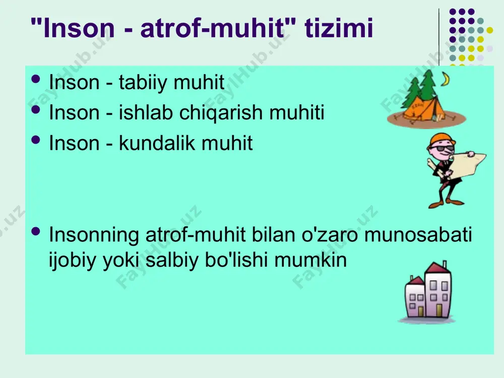 lozimligini isbotlab berdi. favqulodda vaziyat – odamlar qurbon bo‘lishi, ularning sog‘lig‘i yoki atrof tabiiy muhitga zarar etishi, jiddiy moddiy talafotlar keltirib chiqarrishi hamda odamlar hayot faoliyati sharoiti izdan chiqishiga olib kelishi mumkin bo‘lgan yoki olib kelgan avariya, halokat, xavfli tabiiy hodisa yoki boshqa tabiiy ofat natijasida muayyan hududda yuzaga kelgan vaziyat. aholini va hududlarni favqulodda vaziyatlardan muhofaza qilish – favqulodda vaziyatlarning oldini olish va ularni bartaraf etish choralari, usullari, vositalari tizimi, sa’y – harakatlari majmuyi. favqulodda vaziyatlarning oldini olish – oldindan o‘tkazilib, favqulodda vaziyayatlar ro‘y berishi xavfini imkon qadar kamaytirishga, bunday vaziyatlar ro‘y bergan taqdirda esa odamlar sog‘lig‘ini saqlash, atrof tabiiy muhitga etkaziladigan zarar va moddiy talafotlar miqdorini kamaytirishga qaratilgan tadbirlar kompleksi. favqulodda vaziyatlarni bartaraf etish – favqulodda vaziyatlar ro‘y berganda o‘tkazilib, odamlar hayoti va sog‘lig‘ini saqlash, atrof tabiiy muhitga etkaziladigan zarar va moddiy talafotlar miqdorini kamaytirishga, shuningdek favqulodda vaziyatlar ro‘y bergan zonalarni halqaga olib, xavfli omillar tssirini tugatishga qaratilgan …