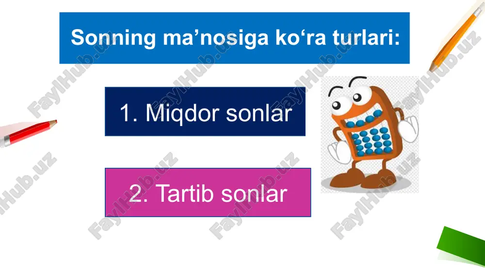 ona tili mavzu: son va ravishso‘z turkumlari - Page 3