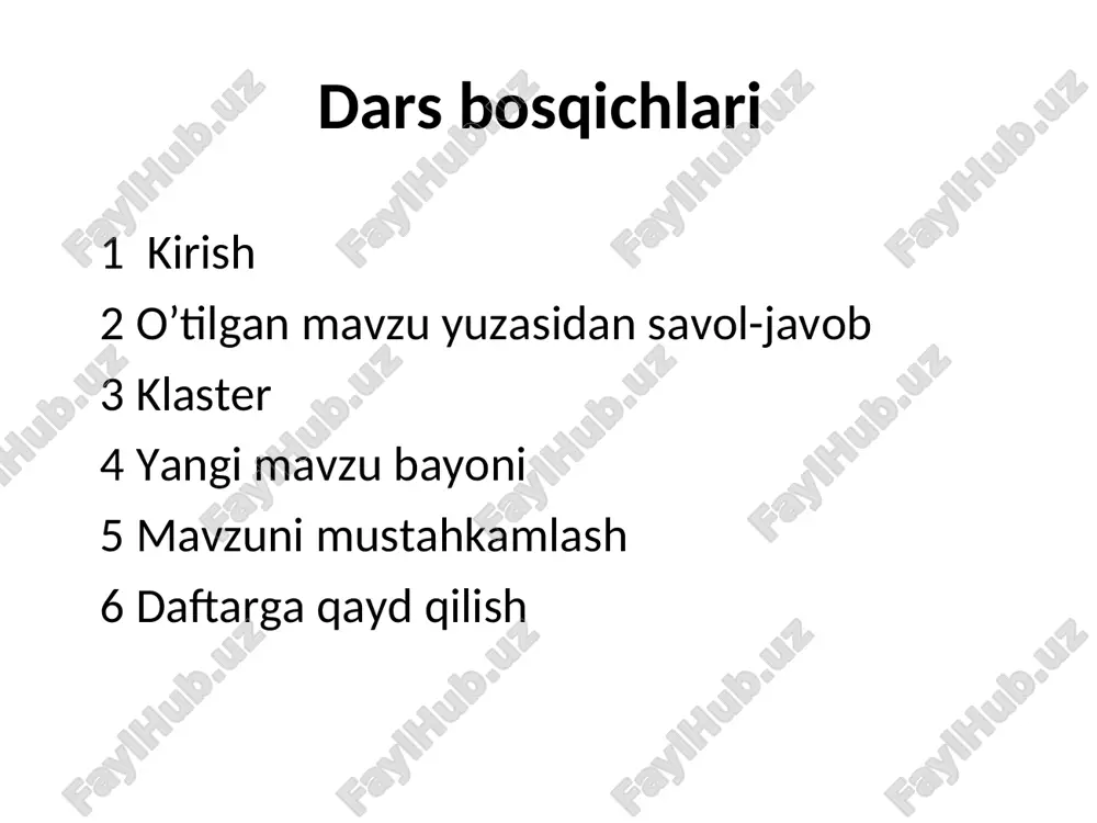 ya qiluvchi 3 xil omil-if-1,-2,-3 bo‘lishi kerak. bu omillar toza holatda ajratilgan bo‘lib, 9000, 100000 va 22000 da molekulyar og‘irlikka ega. initsiatsiyaning birinchi bosqichida if-3 30s-ribosoma subbirligi bilan bog‘lanadi, bu esa 30 s va 50 s subbirliklarining birikishiga yo‘l qo‘ymaydi mrnkdagi aug va gug tripletlar formilmetioninni kodlovchi initsiatsiyalovch kodonlar vazifasini bajaradi. mrnkdagi birlamchi triplet bo‘lganda bu kodonlar formilmetioninni kodlaydi, ichki triplet bo‘lganda esa o‘z aminokislotalarini, ya’ni aug – metioninni, gug – valinni kodlaydi. so‘ngra 30 s subbirlik mrnk bilan shunday birikadiki, natijada mrnkdagi aug kodoni 30 s-subbirlikning ma’lum qismi bilan bog‘lanadi. ikkinchi bosqichda initsiatsiyalovchi kodon gtf bilan bog‘langan if-2 va n-formilmetionin-trnkf met bilan birikadi. n–formilmetionintrnk birinchi aminoatsil-trnk bo‘lib, n-oxir aminokislota bog‘lanishini belgilaydi. if-1ning vazifasi ma’lum emas. uchinchi bosqichda hosil bo‘lgan 50 s ribosoma 30 s subbirligi bilan birikadi. bu vaqtda gtf gdf va fosfatgacha gidrolizlanadi, if- 3, if-2 initsiatsiya omillari ajralib chiqadi. initsiatsiyalovchi kompleks deb nom olgan funksional aktiv 70 …