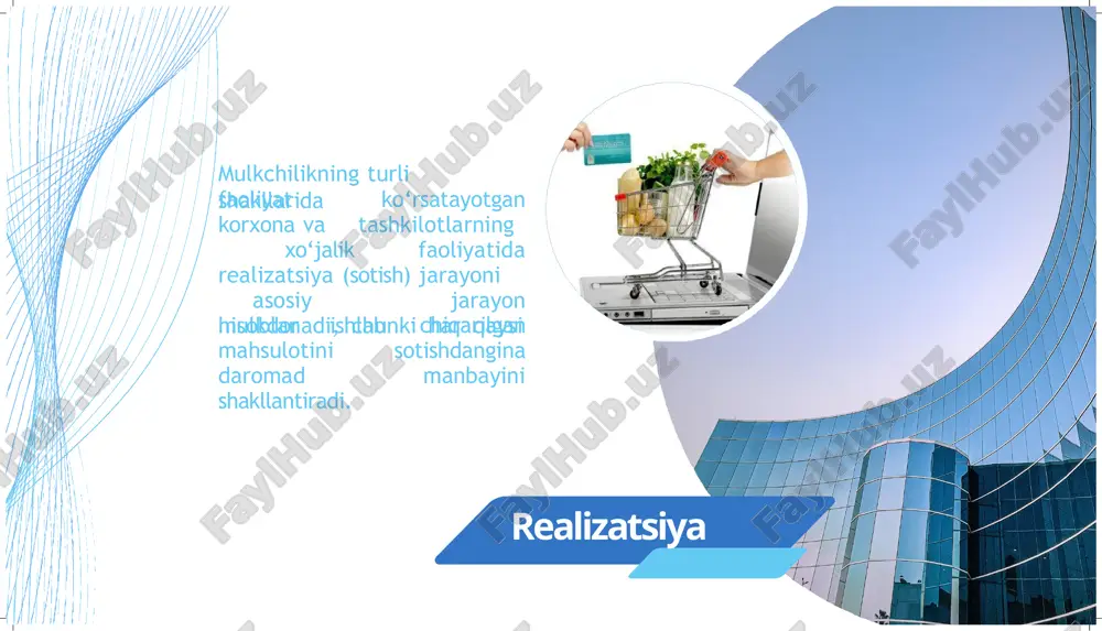 70000 so‘m, kredit „mehnat haqi bo‘yicha xodimlar bilan hisobkitoblar“ schoti — 70000 so‘m. debet „davr xarajatlari“ schoti — 24000 so‘m,kredit „ijtimoiy sug‘urta bo‘yicha to‘lovlar“ schoti — 24000 so‘m. debet „mehnat haqi bo‘yicha xodimlar bilan hisobkitoblar“ schoti — 18000 so‘m, kredit „budjetga to‘lovlar bo‘yicha qarzdorlik“ schoti — 18000 so‘m. „olinadigan hisobvaraqlar“ schoti. bu schotda xaridor va buyurtmachilar bilan tovarlar, tayyor mahsulot, bajarilgan ishlar, ko‘rsatilgan xizmatlar bo‘yicha qarzdorlari ko‘rsatiladi. „foyda va zararlar“ schoti. bu schot bevosita korxona moliyaviy holatini ko‘rsatuvchi asoslar qatoriga kiradi. yillik faoliyat bo‘yicha korxonaning foyda yoki zararini ko‘rsatadi. korxona xo‘jalik faoliyati bo‘yicha foyda yoki zarar ishlab chiqarilgan mahsulotni sotish, bajarilgan ish xizmatlarini sifatli topshirish hisobiga olingan daromadlar yig‘indisidan iboratdir. korxona bo‘yicha foyda va zararlar holatiga shartnoma shartlarini bajarmaslik oqibatida olinadigan yoki to‘langan jarima, ustamalar ham o‘z ta’sirini o‘tkazadi. „foyda va zararlar“ schotining kredit tomonida hisobot oxiriga bo‘lgan qoldiq, foydaning debet tomonidagi qoldiq esa zararni ko‘rsatadi. korxona foydasi hisobot davrining …