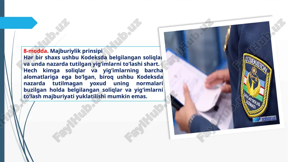 soliq qonunchilik prinsiplari - Page 3