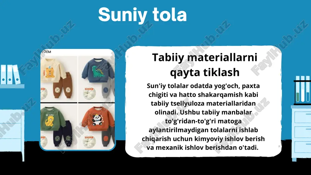 tabiiy va suniy tolalar - Page 3