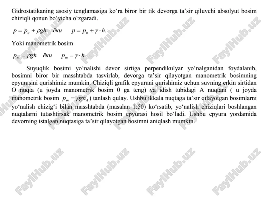 gidrostatik bosim - Page 3