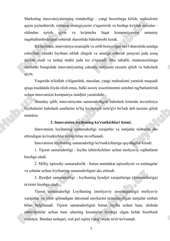 ni butun loyiha uchun ham, alohida ishtirokchilar uchun ham ularning hissalarini hisobga olgan holda hisoblash mumkin. bundan tashqari, real pul oqimi t-pog'onada ta'sir ko'rsatadi. har bir faoliyat turida pi (t) oqimi va oi (t) mablag 'oqishi kuzatiladi. fi (t) o'rtasidagi farqni belgilang: fi (t) \u003d pi (t) - oy (t), bu yerda i \u003d 1, 2, 3 ... real pul oqimi f (t) - bu loyihaning har bir davridagi investitsiya va operatsion faoliyatdan keladigan mablag'larning kelib chiqishi va chiqishi o'rtasidagi farq (hisoblashning har bir bosqichida):f (t) \u003d (p1 (t) - o1 (t)) + (p2 (t) - o2 (t) \u003d fi (t) + f '(t) byudjet faoliyati ko'rsatkichlari loyiha natijalarining tegishli (federal, mintaqaviy yoki mahalliy) byudjet daromadlari va xarajatlariga ta'sirini aks ettirish. loyihada ko'zda tutilgan federal va mintaqaviy moliyaviy qo'llab-quvvatlash choralarini asoslash uchun ishlatiladigan byudjet samaradorligining asosiy ko'rsatkichi budjet samarasidir. loyihaning birinchi bosqichi uchun byudjet effekti (bt) ushbu byudjetni amalga oshirish …