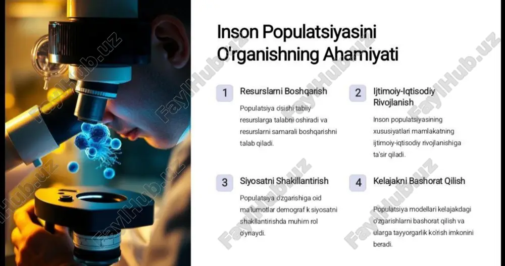 inson populatsiyasi: o'rganish va tahlil - Page 3