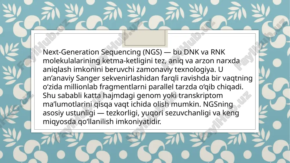 next-generation sequencing (ngs) - Page 3