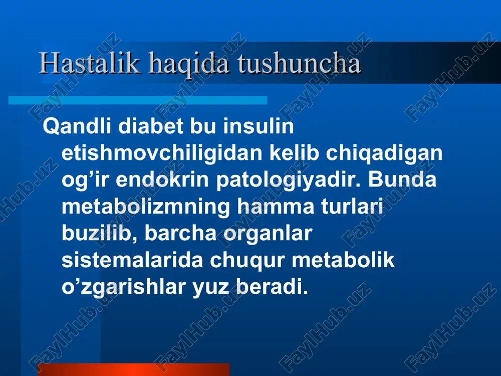 qandli diabet: etiopatogenez, klinika va davosi - Page 3
