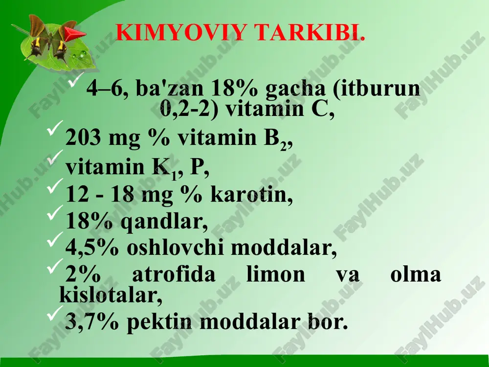 na'matak mevasi - vitaminlar - Page 3