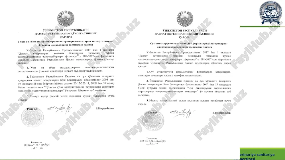 veterinariyasanitariyaekspertizasi normavaqoidalari - Page 3