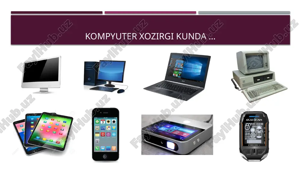 ilarning ehtiyojlarini qondirish uchun ishlab chiqilgan funksional imkoniyatlar va xizmatlar to’plamining abstract modelidir. ushbu xususiyatlar va xizmatlar foydalanuvchining barcha harakatlar ketma-ketligini ta’minlaydi: dastlabki ma’lumotlarni kodlashtirish, dasturlash, dastur va ma’lumotlarni kiritish, ma’lumotlarni qayta ishlash jarayonlarini boshqarish, natijalarni chiqarish va ularni hujjatlashtirish. ishlab chiqaruvchi haqiqiy fizik vositalar: elementlar, tugunlar, bloklar va qurilmalarga asoslanib hisoblash tizimining abstract modelida qaralgan funksiyalarning texnik bajarilishini yaratishi kerak. hm sini strukturali tashkil etish – bu mashinaning asosiy funksional qismlari tarkibini, tartibini va o’zaro munosabati tamoillarini belgilovchi fizik model. strukturali tashkil etishning grafik tasvirlanishi strukturali sxema hisoblanadi. muhandislik amaliyotida strukturali sxemasiga mos keladigan ancha qisqa atama – struktura qabul qilingan. shunday qilib, funksional tashkil etish hm sini abstract “portretini” olish imkoniyatini beradi – bu mashinaning funksional imkoniyatlarini fiksirlaydi, ammo bu imkoniyatlar material jihatdan (jismoniy usullar bilan) qo’llab-quvvatlanmaydi. strukturali tashkil etish hmning funksional tashkil etishni moddiylashtirishni ta’minlaydi. birinchi marta “hisoblash mashinasi arxitekturasi” (computer architecture) atamasi ibm firmasi tomonidan ibm …