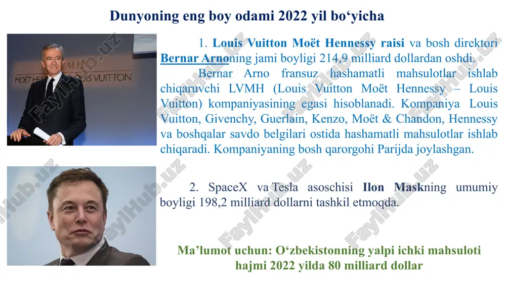 ratilgan tabdirkorlik faoliyati hisoblanadi. "biznes jarayonlarini loyihalash" – iqtisodiyotning barcha tarmoqlarida faoliyat olib borayotgan firmalar va korxonalarda mahsulot (xizmat) ishlab chiqarishning "hayot sikli" dagi barcha jarayonlarni mantiqiy ketma-ketlikda loyihalash jihatlarini o‘rganuvchi fandir. biznes jarayon – bu kompaniyaning ishlab chiqarish va iqtisodiy faoliyatining maʼlum bir turi bilan bogʻliq boʻlgan va yangi qiymat yaratishga, masalan, mahsulot ishlab chiqarishga qaratilgan ishlar ketma-ketligi; biznes jarayon – bu isteʼmolchi uchun qadrli boʻlgan natijani yaratishga qaratilgan funksiyalarni bajarishning barqaror, maqsadli ketma-ketligi; biznes jarayon – yetkazib beruvchining resurslarini isteʼmol qiladigan, qiymat yaratadigan va isteʼmolchiga natija beradigan mantiqiy, izchil, oʻzaro bogʻliq boʻlgan faoliyat majmuasi; biznes jarayon – bu maʼlum biznes vazifasini birgalikda amalga oshiradigan bir nechta oʻzaro bogʻliq protseduralar yoki funksiyalar toʻplami; biznes jarayon tushunchasi «tadbirkorlik» tushunchasini birinchi bo‘lib xvii asr oxiri va xviii asr boshlarida ingliz iqtisodchisi ri­chard kantilon qo‘llagan edi. uning fikricha, tadbirkor tavakkalchilik sharoitida faoliyat ko‘rsatuvchi kishidir. shu boisdan u yer va mehnat omilini iqtisodiy …