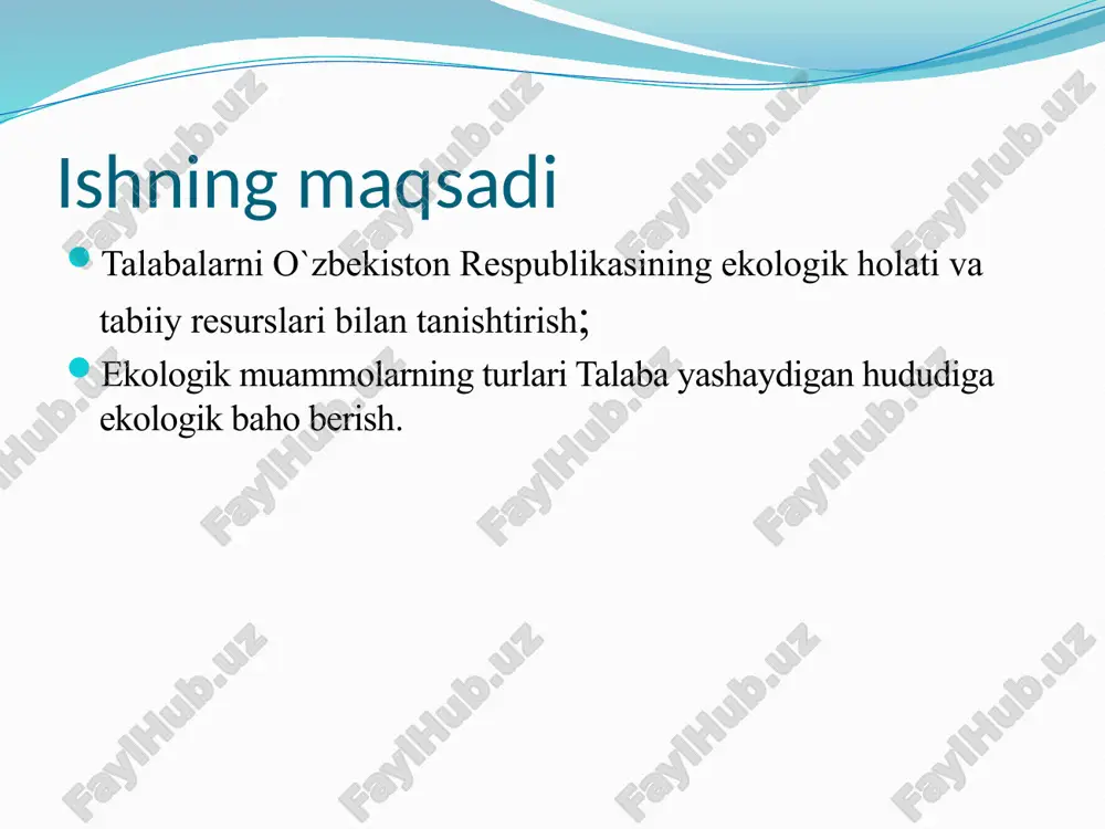 g suyuq holatiga o‘tish jarayoni. tiniq ko‘m – ko‘k osmonda bulutlar yo‘q bo‘lgan taqdirda ham, suv bug‘ va ko‘zga ko‘rinmas kichik tomchilar ko‘rinishida mavjud bo‘ladi. suv molekulalari havodagi chang, tuz, tutunlar bilan aralashib bulutchalarni tashkil qiladi, u o’z navbatida o‘sib, rivojlanib katta bulutlarga aylanadi. suv tomchilari bir biriga aralashib hajm jihatdan o‘sib borar ekan, bulutlar kattalashib yog‘in yuzaga kelishi mumkin. havodagi suv bug‘lari miqdori kattalashgani va havo sovugani tufayli atmosferada bulutlar yuzaga keladi. quyosh yer ustiga yaqin havoni isitadi, o‘z o‘rnida havo yengillashadi va harorat past bo‘lgan joy tomon harakatlanadi. havo sovib borgan sari kondensatsiya jarayoni yuz berishi ko‘payadi va shu tariqa bulutlar yuzaga keladi. yog‘ingarchilik: bulutlardan suvning ajralib chiqishi suv to‘xtovsiz bug‘lanib va kondensatsiyalanib turadi. bulutlarda kondensatsiyalangan suv har qachon ham yog‘ingarchilik bo‘lib tushavermaydi, chunki havo oqimlari bulutlarni ushlab turadi. yog‘ingarchilik yuzaga kelishi uchun birinchi galda kichkina suv tomchilari kondensatsiyalanib, bir biri bilan qo‘shilib bulutdan ajralib chiqib tomchi sifatida …