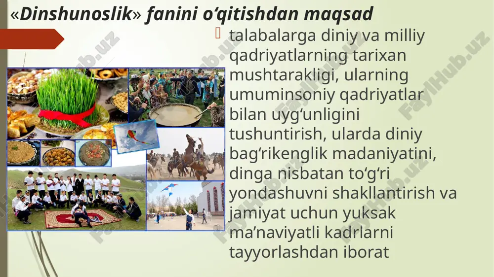 asossiz ekanligi masalasini ko‘rib chiqadi. dinning jamiyatdagi funksiyalari dunyoqarashni shakllantirish funksiyasi kompensator funksiya kommunikativ funksiya regulyativ funksiya integratsion-dezintegratsion funksiyasi madaniyatni targ‘ib qilish funksiyasi legitimlashtirish funksiyasi dinlarni tasniflash. islom ulamolari dinlarni, «haq» va «botil» yoki vahiyga tayanuvchi ilohiy dinlar, vahiyga tayanmaydigan tabiiy dinlar kabi ikkiga bo‘lishgan. ibn hazm (vaf. 456/1064) va shahristoniy (vaf. 548/1183) kabi musulmon tadqiqotchilari, haq dinlar uchun «milal», botil dinlar uchun esa «nihal» so‘zlarini ishlatishni ma’qul deb topishgan. yoakim vax (joachim wach), dinlarni «asoschisi bor dinlar», «an’anaviy (rasm-rusumli) dinlar»ga, gustav menshing esa «milliy dinlar», «jahon dinlari» ko‘rinishida ikkiga bo‘ladi. annemari shimmel esa dinlarni - ilk-qabilaviy, milliy, jahon dinlari, deb uchga bo‘ladi shu bilan birga ba’zi tadqiqotchilar quyidagi tasnifni keltiradilar: sakramental (diniy marosim va rasm-rusumlarga tayanuvchi) din, profetik (payg‘ambarlarga tayanuvchi) din, mistik (ruhiy olamga yo‘naltirilgan) din. dinlarni quyidagi omillar asosida tasnifga bo‘lish mumkin: qit’alarda tarqalishiga ko‘ra jo‘g‘rofiy mintaqasiga ko‘ra qadimgi dinlar siyosiy mintaqalarga ko‘ra dinlarning mamlakatlar hududlariga ko‘ra hozirgi …