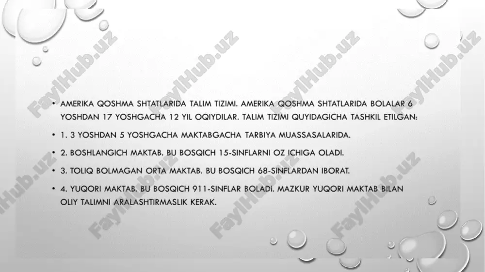 iqtisodiy rivojlangan davlatlarda talim tizimi - Page 3