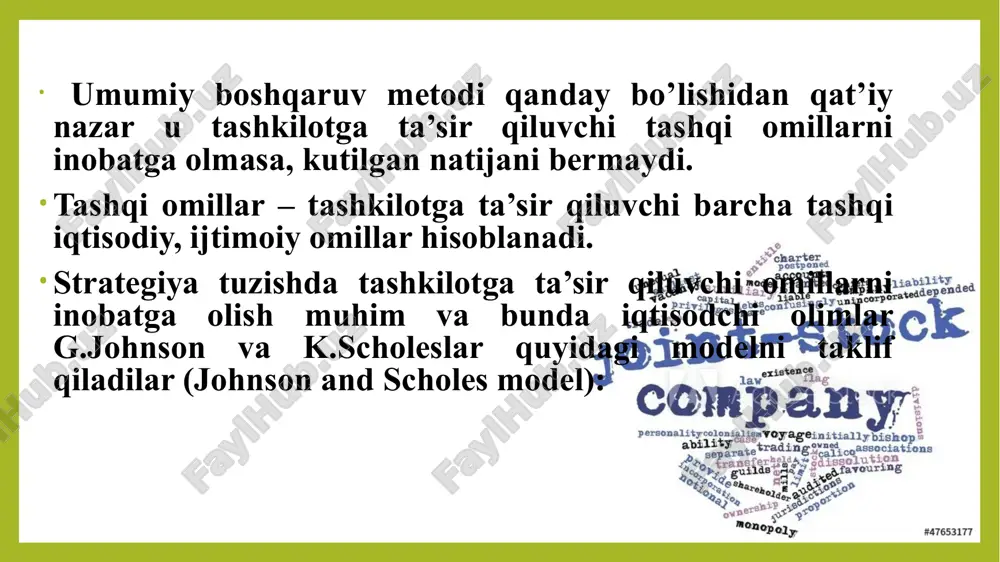 ; hukumat va jamoatchilik tomonidan biznesga oid qarorlar nazoratining kuchayishi; autsorsing autsorsing - bu muayyan operatsiyalar yoki xizmatlarni tashqi provayderga o'tkazish. "uyda" qo'llab-quvvatlanadigan turli darajadagi nazorat bilan turli xil autsorsing variantlari mavjud. autsorsingning afzalliklari (masalan, yuqori malakali mutaxassislardan foydalanish) va kamchiliklari (masalan, nazoratning etishmasligi) mavjud. autsorsing - bu muayyan operatsiyalar yoki xizmatlarni tashqi provayderga o'tkazish. quyidagi jadvalda tasvirlanganidek, autsorsingning to'rtta keng tasnifi mavjud. tasniflash izoh maxsus tashkilot qisqa muddatli axborot xavfsizligi/it ko'nikmalarini yaxshilashga muhtoj. masalan, maxsus dasturiy ta'minotni dasturlashda yordam berish uchun qisqa muddatli dasturchilarni yollash. loyiha boshqaruvi u yoki bu is/it loyihasini ishlab chiqish va o'rnatish autsorsing bo'yicha amalga oshiriladi; masalan, yangi buxgalteriya tizimi. qisman ba'zi it / is xizmatlari autsorsing qilinadi. misollar uskunalarga texnik xizmat ko'rsatish, tarmoq boshqaruvi yoki kundalik veb-saytlarni boshqarishni o'z ichiga oladi. general tashqi provayder tashkilotning at/it xizmatlarining katta qismini ta'minlaydi, masalan, uchinchi tomon at apparati, dasturiy ta'minoti va xodimlariga egalik qiladi yoki ular uchun …