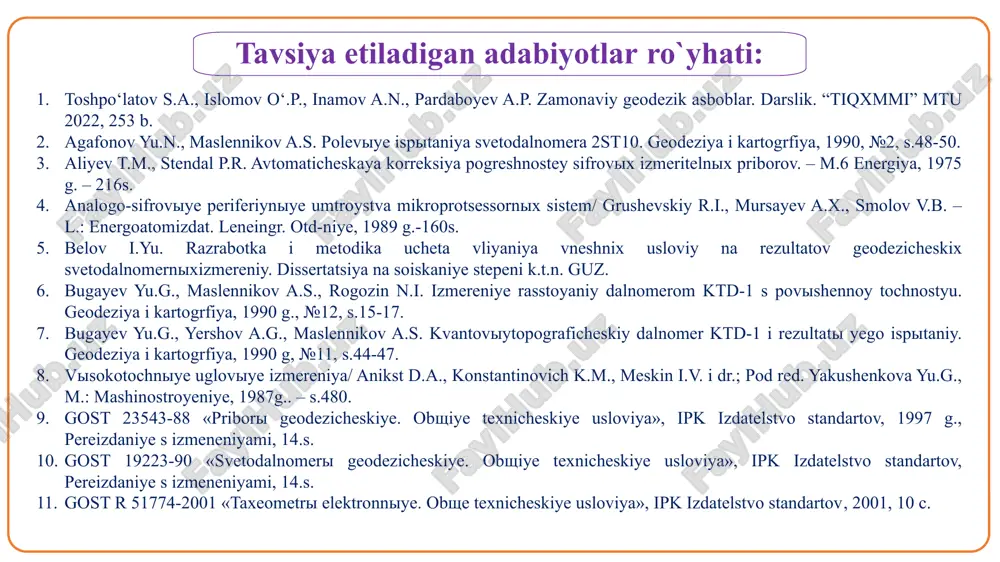 chi bo‘yicha ulardagi atmosfera bosimining qiymatlari o‘lchanib, bosim farqi orqali nisbiy balandlik hisoblanadi. fotogrammetrik nivelirlash - radio balandlikni o‘lchash va statoskop bilan uchib ketayotgan samolyotning yer sirtidan balandligini aniqlash orqali bajariladi. nivelirlar evolyutsiyasi 2. miloddan avvalgi 3 ming yil oldin o‘lchov arqoni paydo bo‘lib, bunda yerni belgilash va suv yordamida sath tenglashtirish usuli bilan nivelirlash moslamalari kirib kela boshlagan. miloddan avvalgi 2200 yillarda nil daryosi bo‘yida toshdan yasalgan nolinchi fushtoki yotqizilgan bo‘lib, u bugungi kungacha saqlanib qolgan. miloddan avvalgi i asrda aleksandriya geron matematika, mexanika va avtomatika bo‘yicha asarlar yozgan. u “metrika”da hisoblash geometriyasining birinchi talqinini taqdim qilgan. bundan tashqari amaliy geometriyada 17 muammoli masalaning yechimi bo‘yicha ko‘rsatmalar bergan. eng asosiysi geodezik bilimlarni inson faoliyatida qo‘llashni tadbiq etgan. dioptra kitobida u geodezik asboblarning umumiy tavsifi bo‘yicha ko‘rsatmalar bergan. geron aleksandriyskiy. grek matematigi va mexanigi sanaladi. milodiy 62 yil 13 mart oyida oy tutilishini misol sifatida keltirgan. xayoti va ijodi xaqidagi …