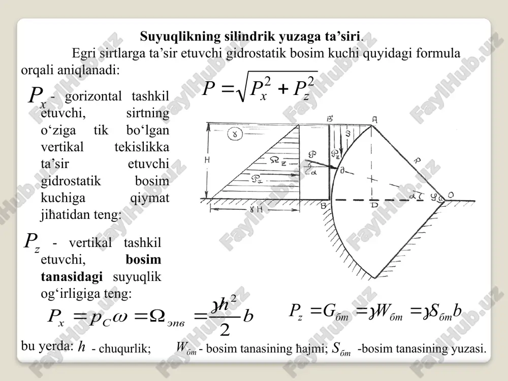2 2 p = b h p x 2 2 g == bt bt z w g p g = = 2 2 z x p p p + = /docprops/thumbnail.jpeg